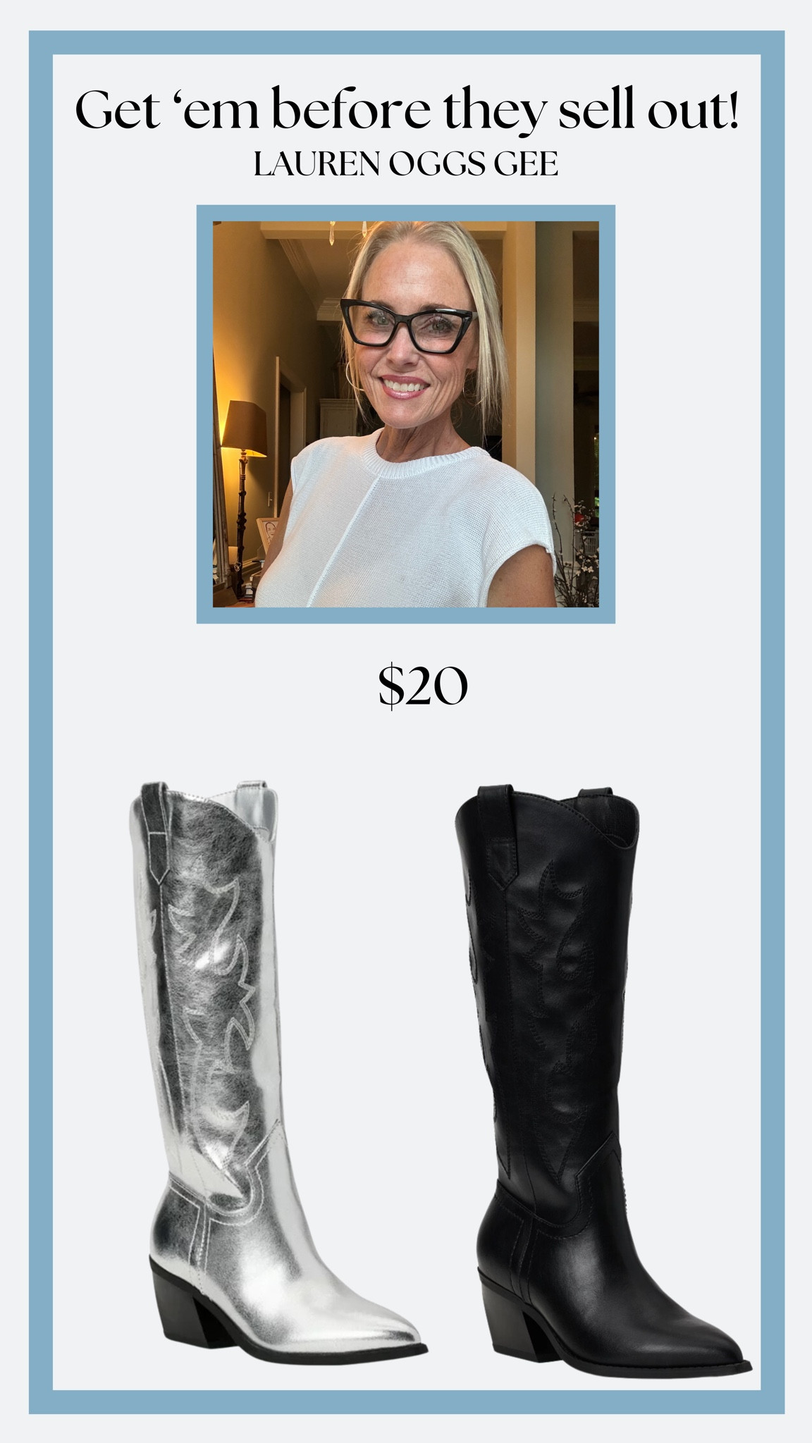 $20 high boots! On sale today and back in stock. So many color options 

#LTKFindsUnder50 #LTKStyleTip #LTKShoeCrush