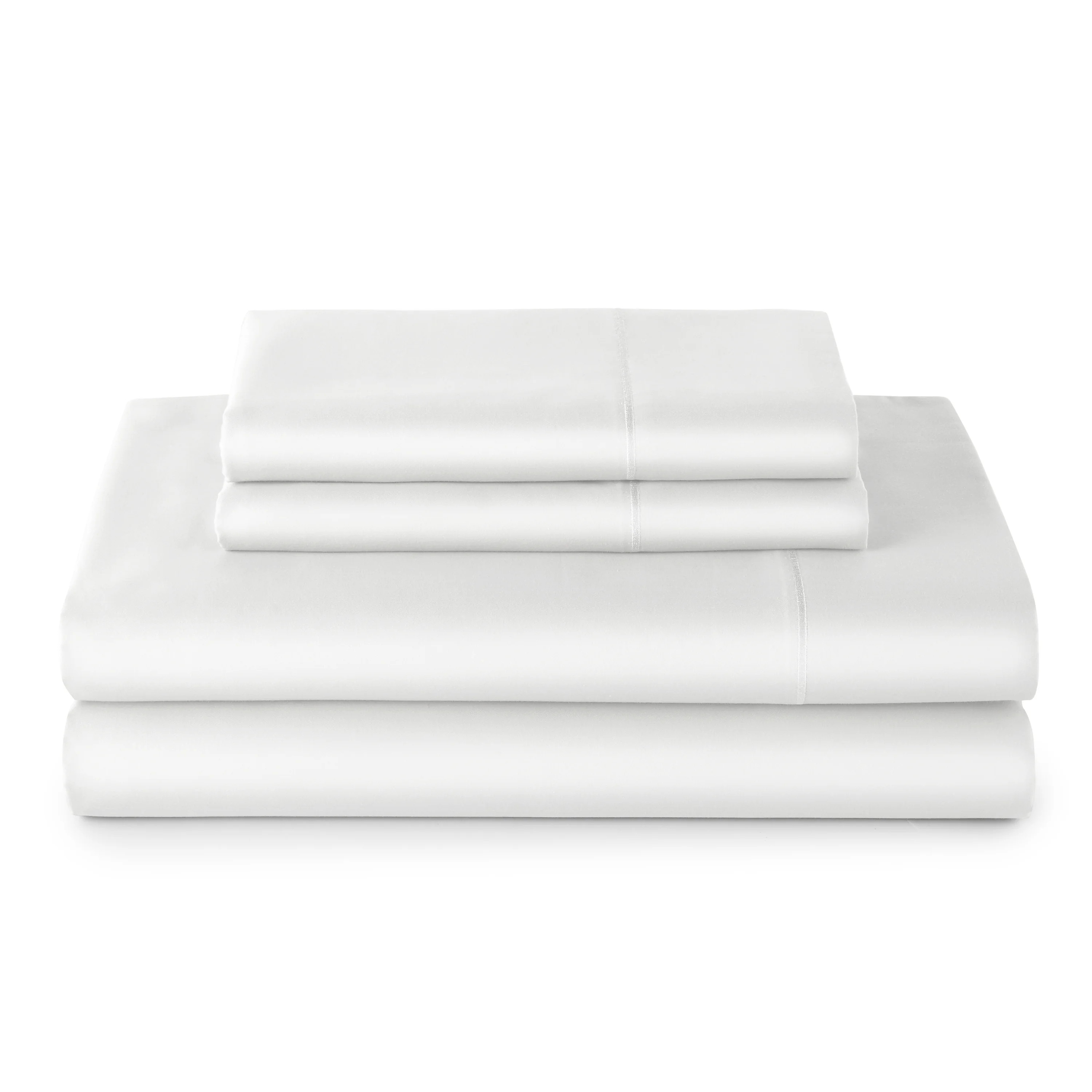 Better Homes & Gardens 4-Piece 400 Thread Count Arctic White Performance HYGROCOTTON® Sheet Set,... | Walmart (US)
