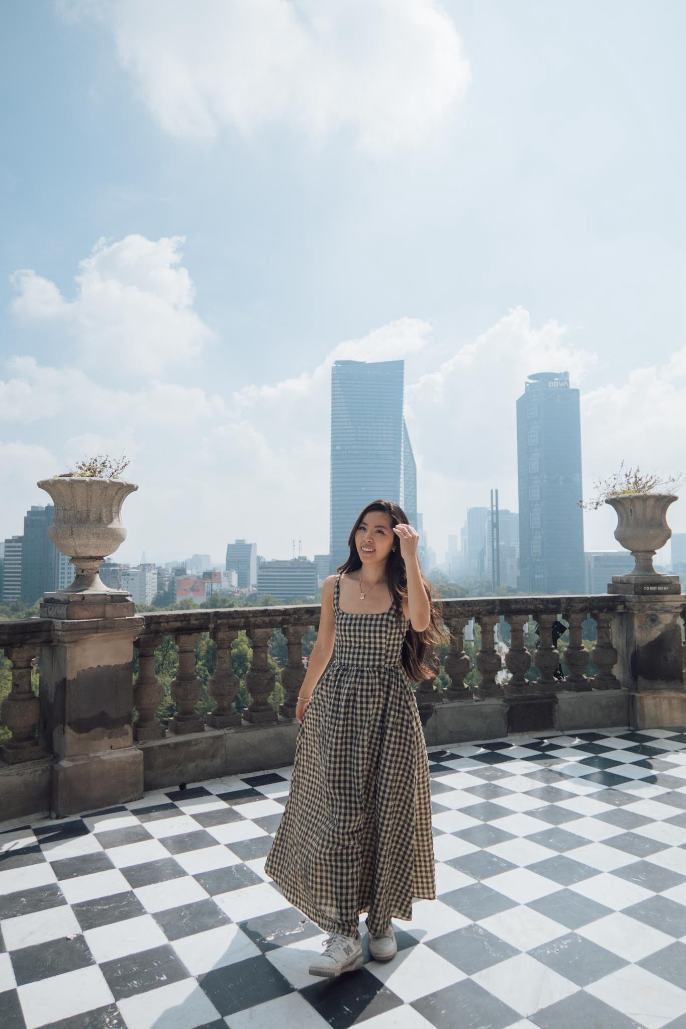 sight seeing outfit in mexico city! easy breezy dress from princess polly, available in petite and regularr