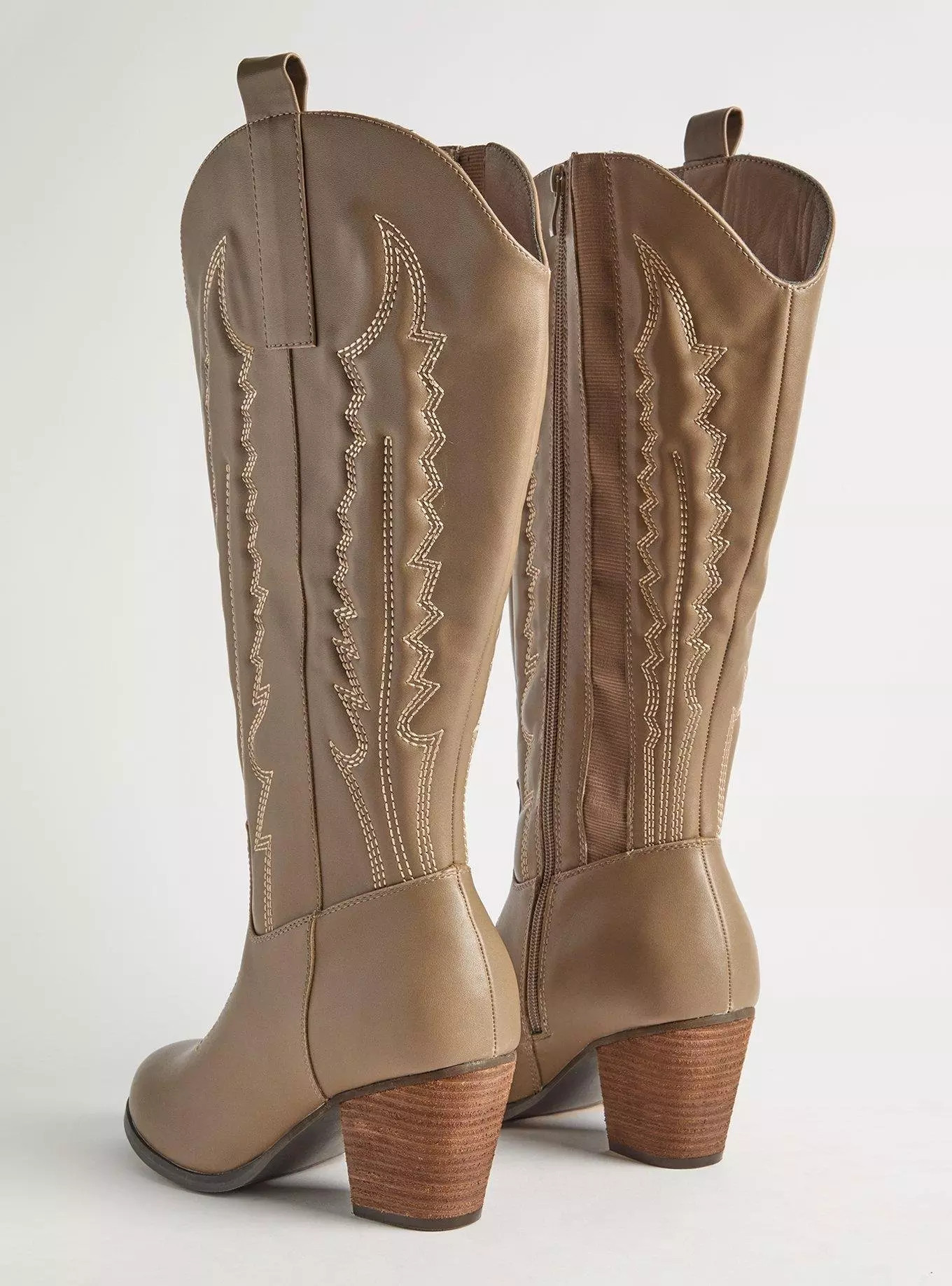 Heeled Western Knee Boot (WW) | Torrid (US & Canada)