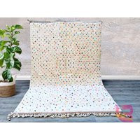 Colorful Beni Ourain Rug, Authentic Moroccan Berber Carpet, Genuine Wool Handmade Costum Rug, Area Rug, Tapis | Etsy (UK)