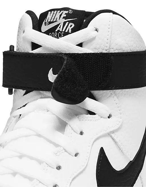 Nike Air Force 1 High '07 AN21 sneakers in white/black | ASOS (Global)