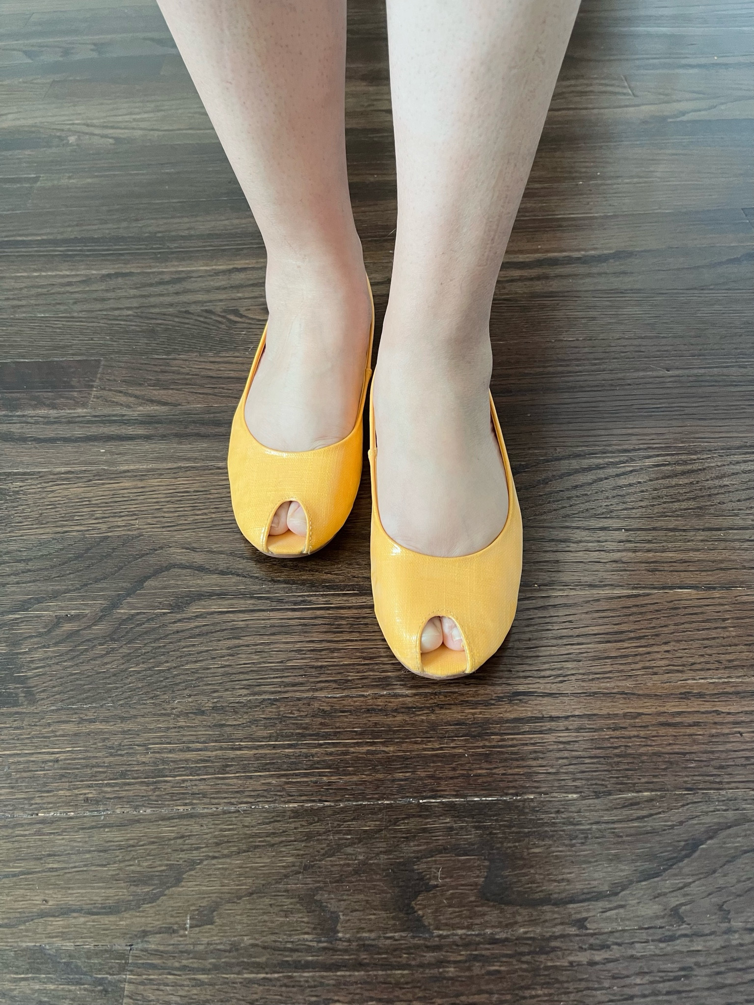 Fun peep toe flats. Similar styles linked.

#LTKSeasonal #LTKmomlife #LTKOver40