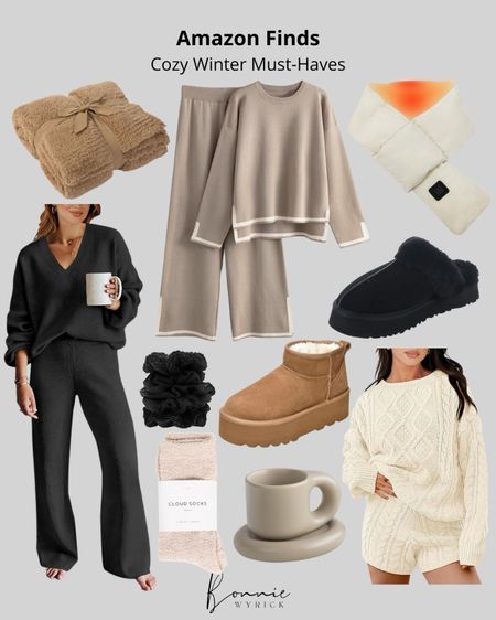 Amazon Finds - Cozy Winter Must-Haves 🧸

Amazon fashion - Amazon shoes - Amazon haul - Amazon loungewear - matching loungewear set 

#LTKstyletip #LTKhome #LTKSeasonal