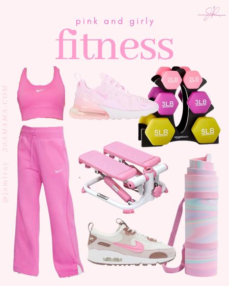 Pink and girly fitness workout
Stair stepper
Desk workout 
Nike pink


#LTKtravel #LTKSeasonal #LTKfitness