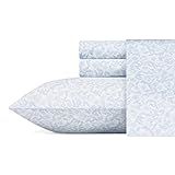 Laura Ashley Home - King Sheets, Soft Sateen Cotton Bedding Set - Sleek, Smooth, & Breathable Hom... | Amazon (US)