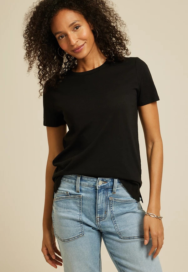 24/7 Dawson Crew Neck Tee | Maurices