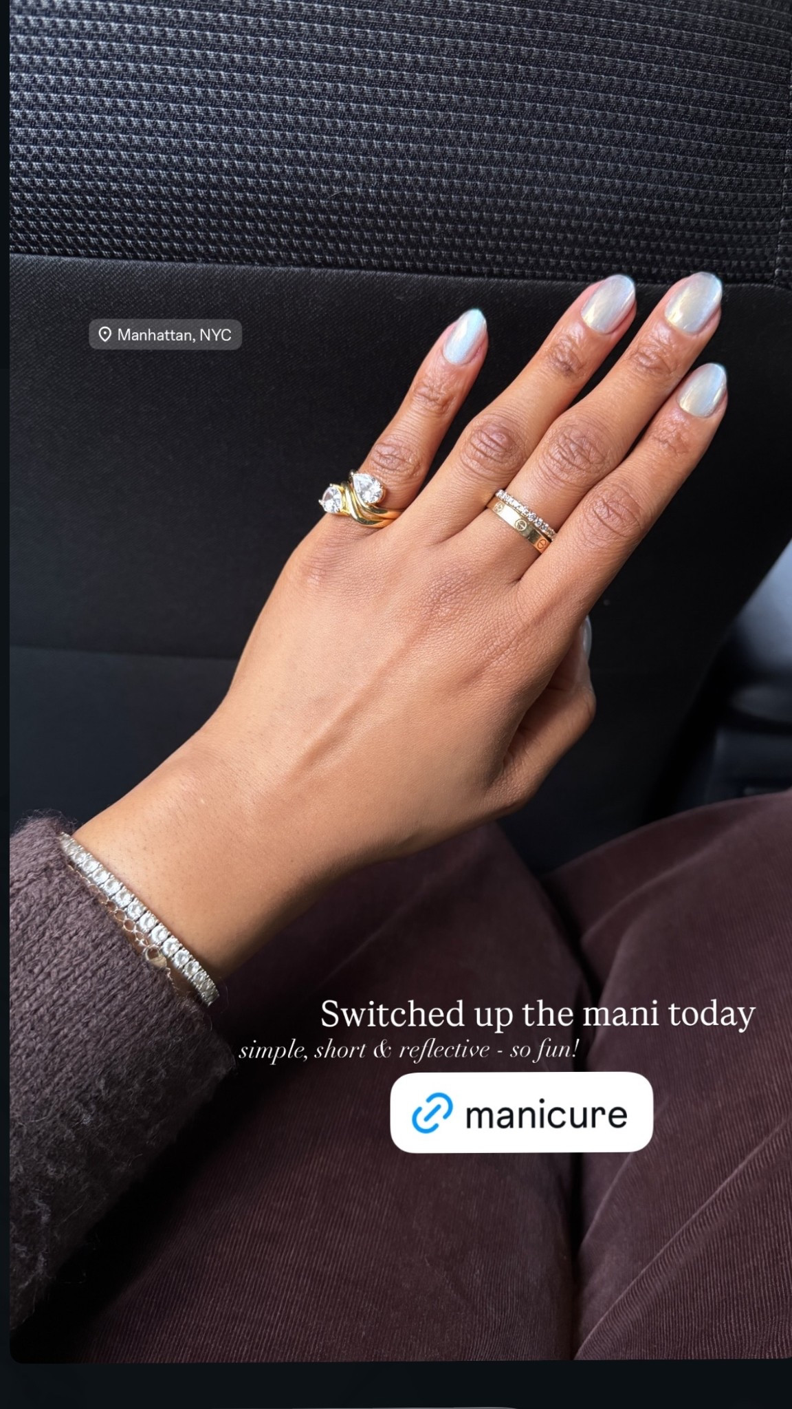 Switched up my mani for spring with my favorite kiss press on nails from target beauty. How gorgeous are these silver metallic nails! The easiest mani ever … 

For more links to spring outfits 2026, easter dress women, easter outfits women, date night outfits, vacation outfits beach, spring dresses, easter basket ideas, work outfits, country concert outfits, follow me on LTK! ✨

#LTKdayinmylife #LTKselfcare #LTKBeauty