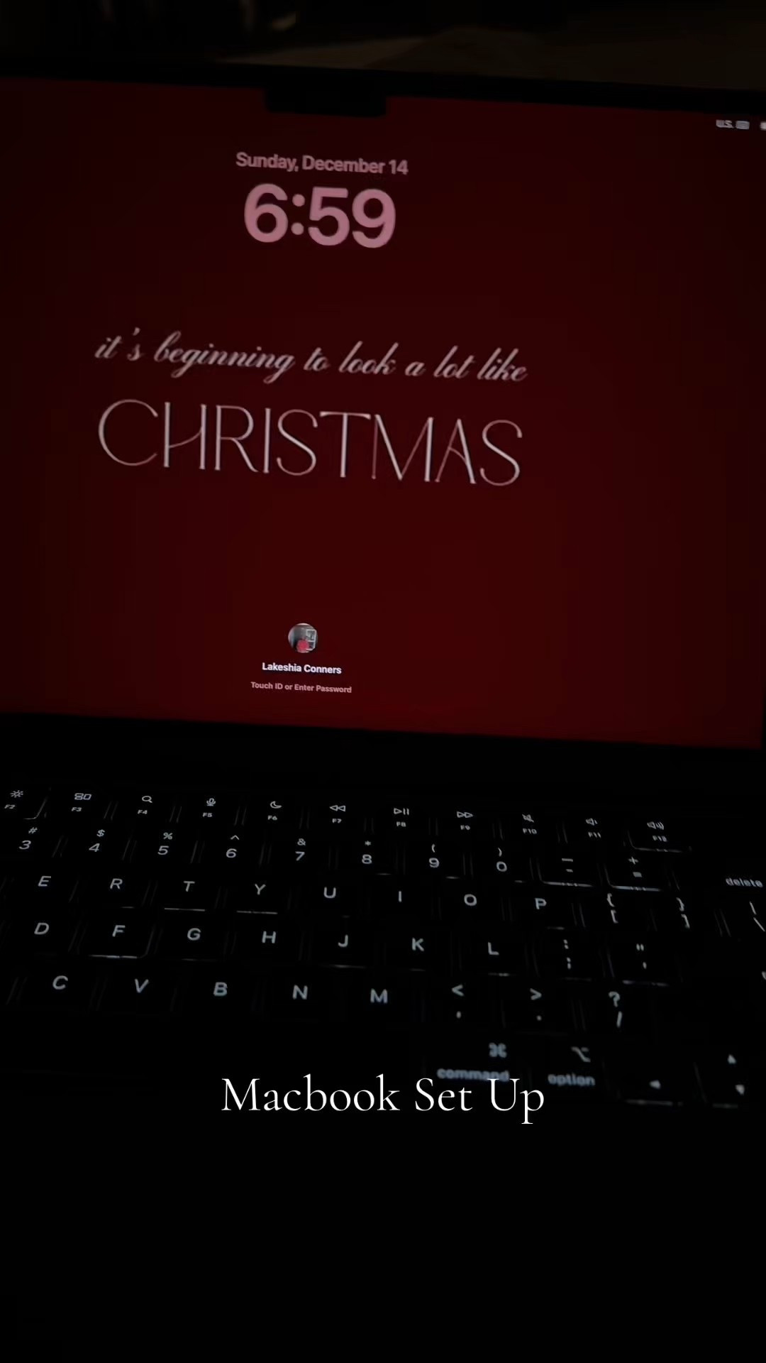 Tech, loving this computer so far! #apple #mac 

#LTKHoliday