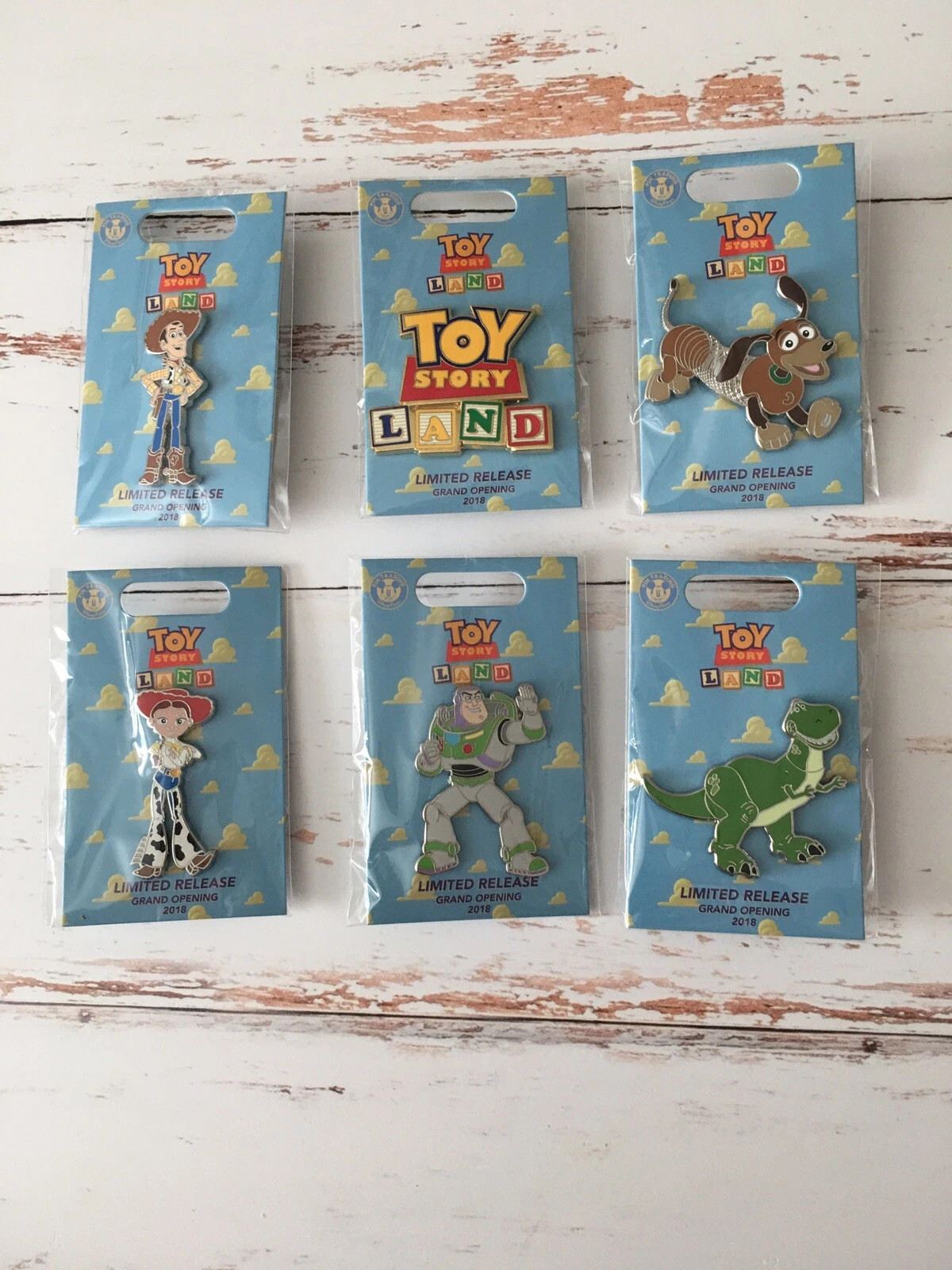 Disney Box Lunch Toy Land Story 2018 Pin Lot Buzz Jesse Woody | eBay US