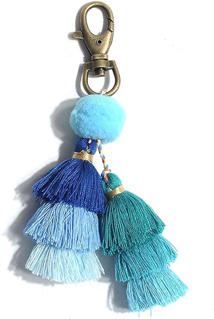 Artilady Dream Catcher Keychain for Women - Boho Feather Keychains Yin Yang Tai Chi key chain acc... | Amazon (US)