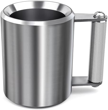 Mug,22LB/ 10KG Stainless Steel Cup,Super Dumbbell Fitness Sports Mug,Gym Exercise Coffee Lover Gi... | Amazon (US)