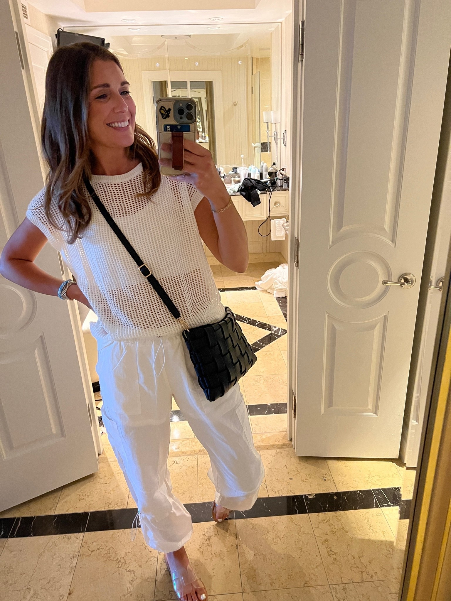 What I wore to the Backstreet Boys Concert in Las Vegas at the Sphere.  Dress code is Millennial White with pops of baby blue and silver.  My outfit was so comfortable!

#LTKootd #LTKOver40 #LTKTravel