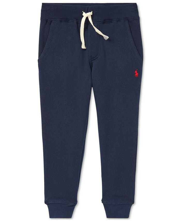 Polo Ralph Lauren Toddler Boys Fleece Jogger Pants & Reviews - Leggings & Pants - Kids - Macy's | Macys (US)