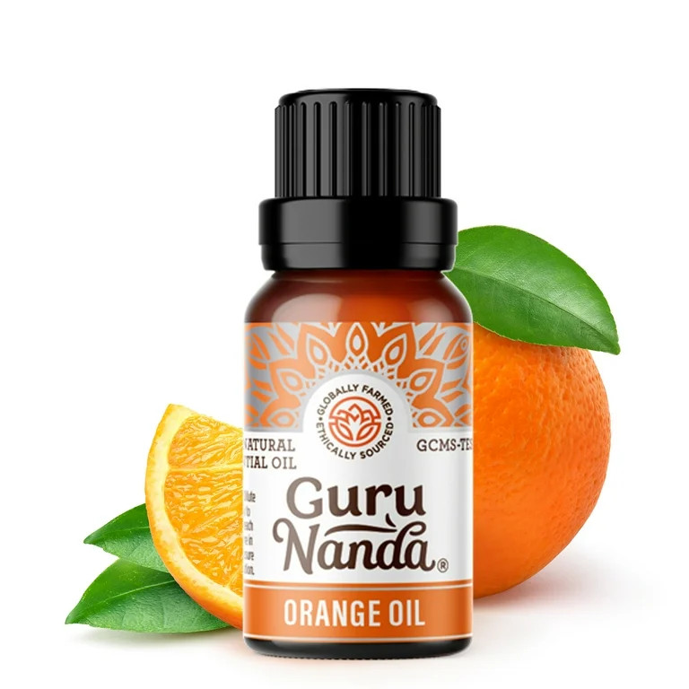 GuruNanda Orange Essential Oil - 100% Pure & Natural  for Aromatherapy and Diffuser - 15ml | Walmart (US)