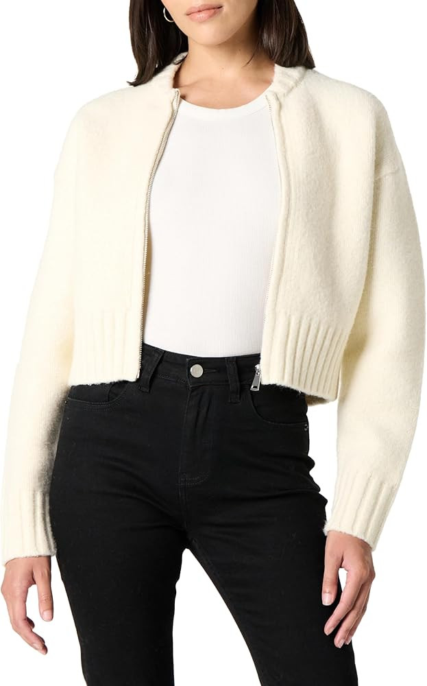 The Drop Women's Brynne Bomber Sweater Cardigan | Amazon (US)