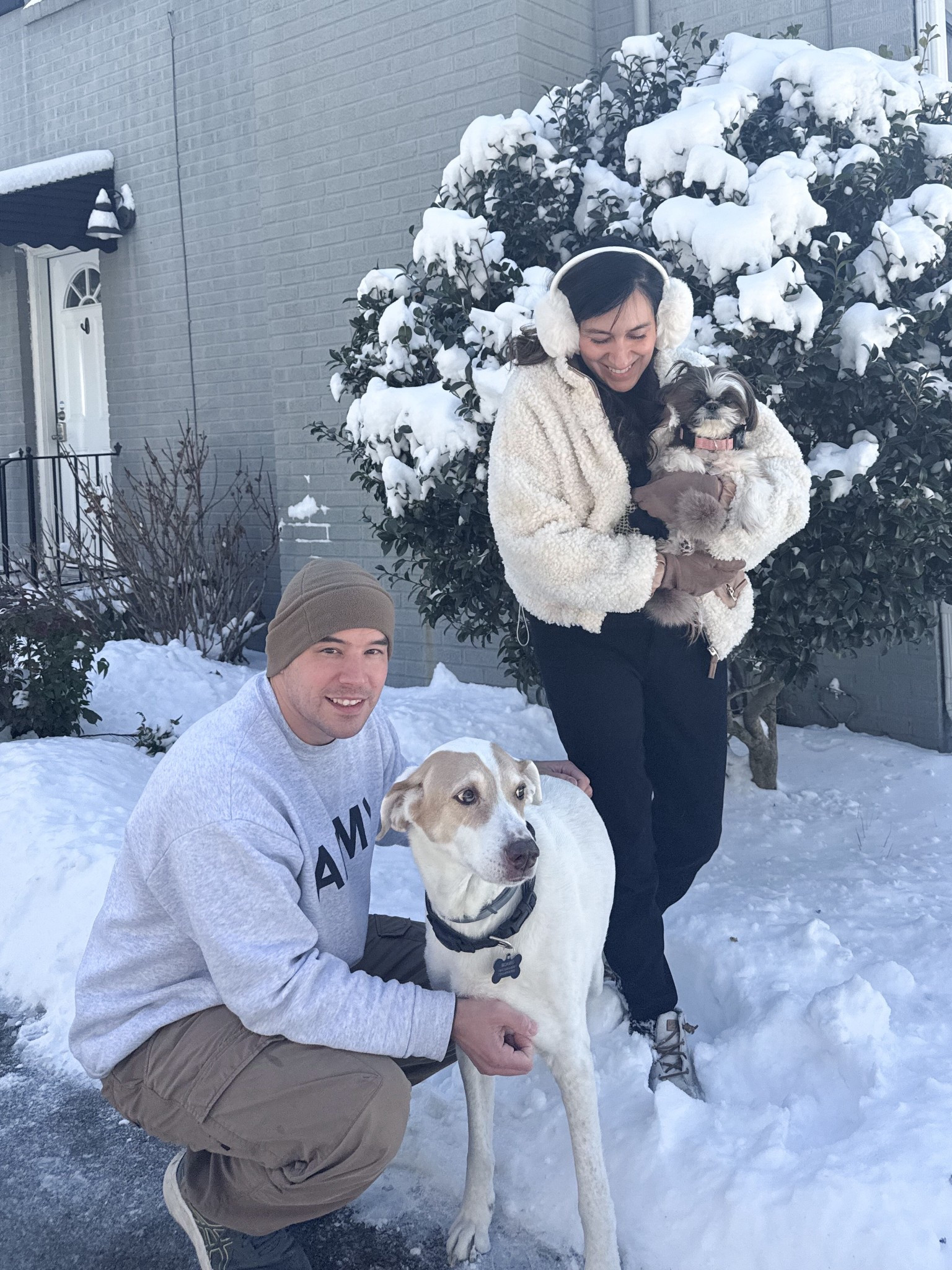 Sharing my snow day outerwear from this weekend. This Sherpa  jacket it’s effortless and super cozy on a cold day. It’s snowed a good 4-6 inches and the winter is still thriving so it will stick around for a few more days. 

#LTKdayinmylife #LTKstorytime #LTKootd