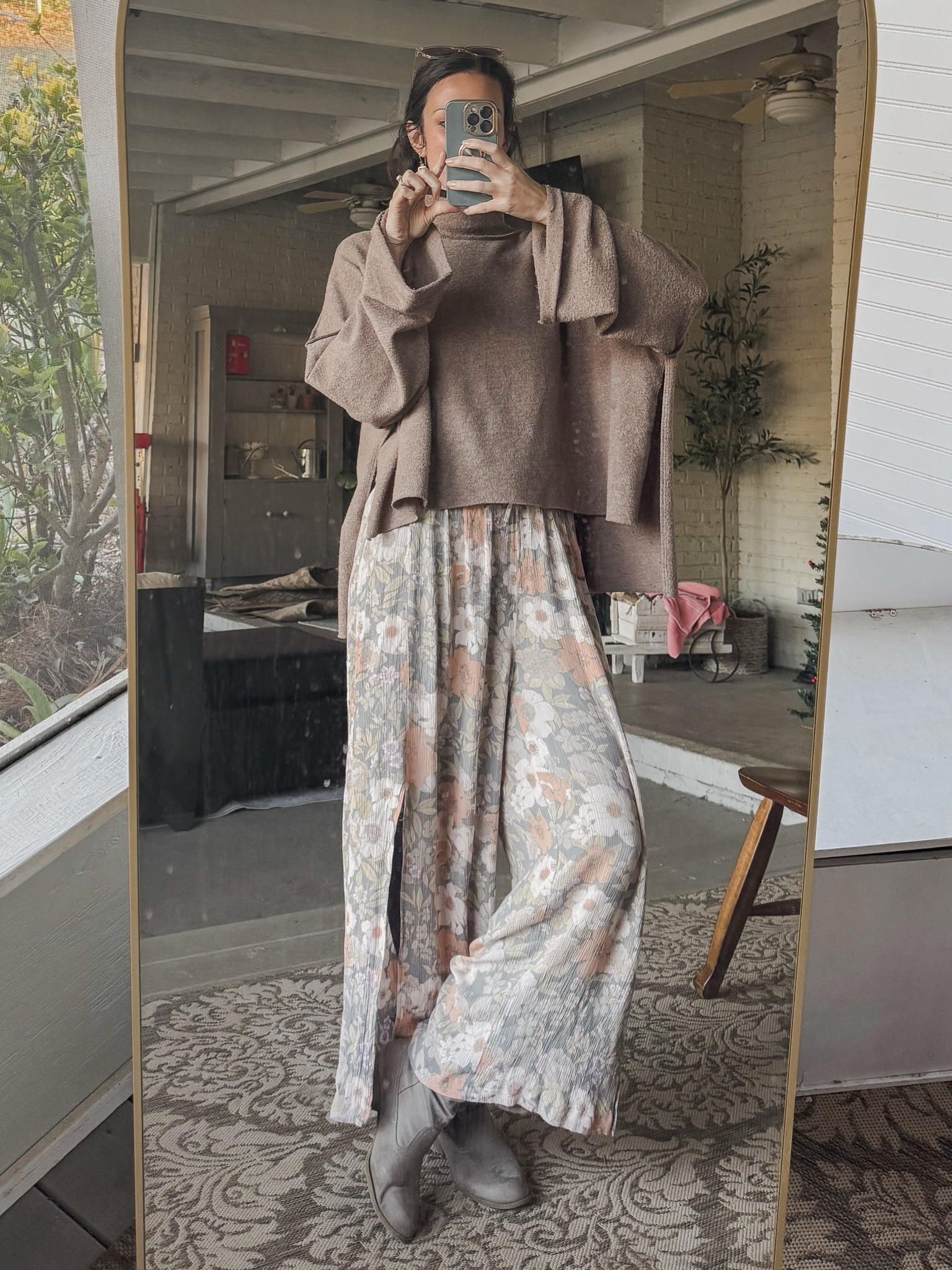 Why yes, I do wear my spring pants in winter. Just added these cozy fleece lined tights underneath 🙌🏻

#LTKStyleTip #LTKSeasonal #LTKFindsUnder50