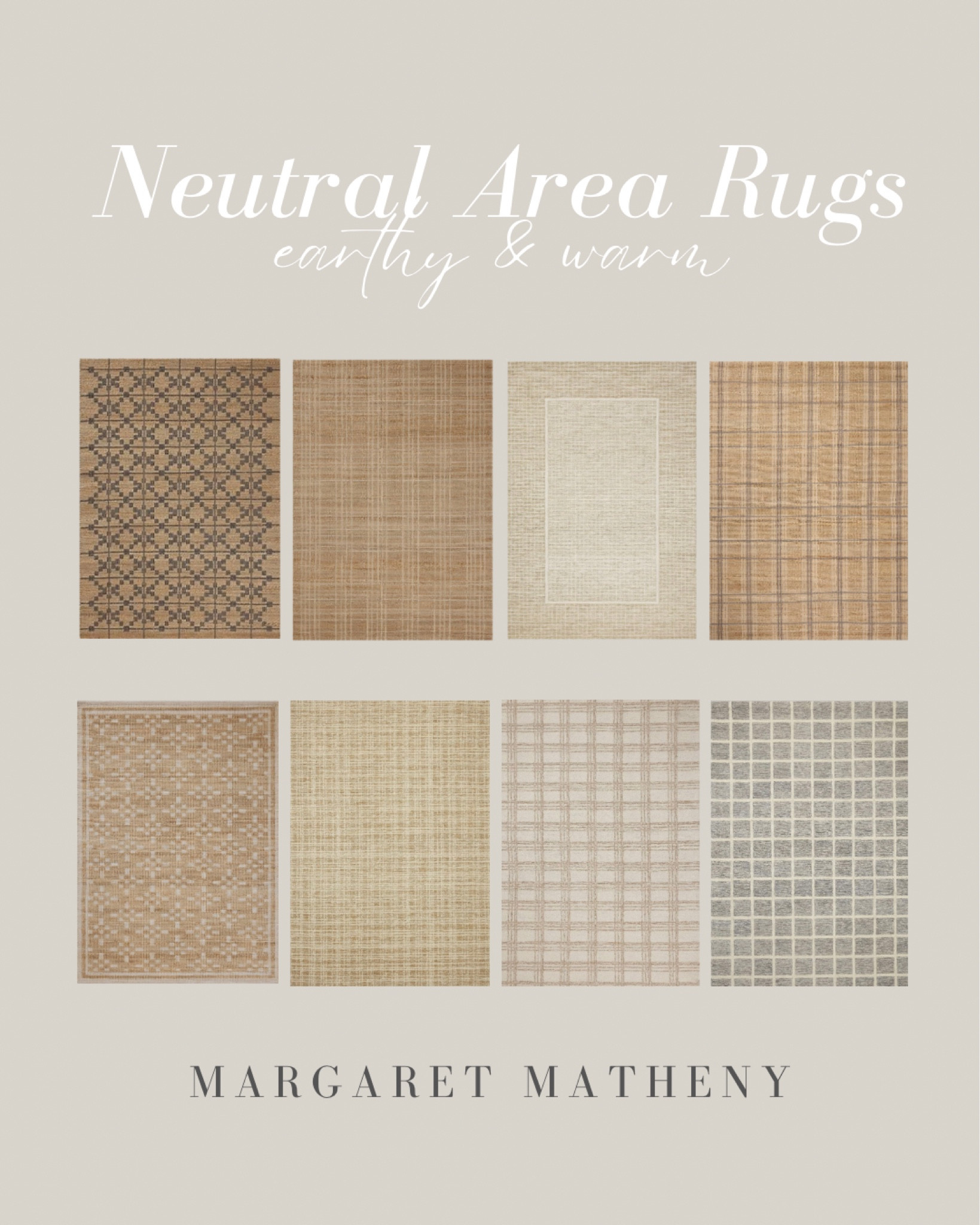 If you are on the hunt for an area rug, I got you! You can’t go wrong with any of these beautiful neutral rugs! 

#LTKstyletip #LTKhome #LTKfamily