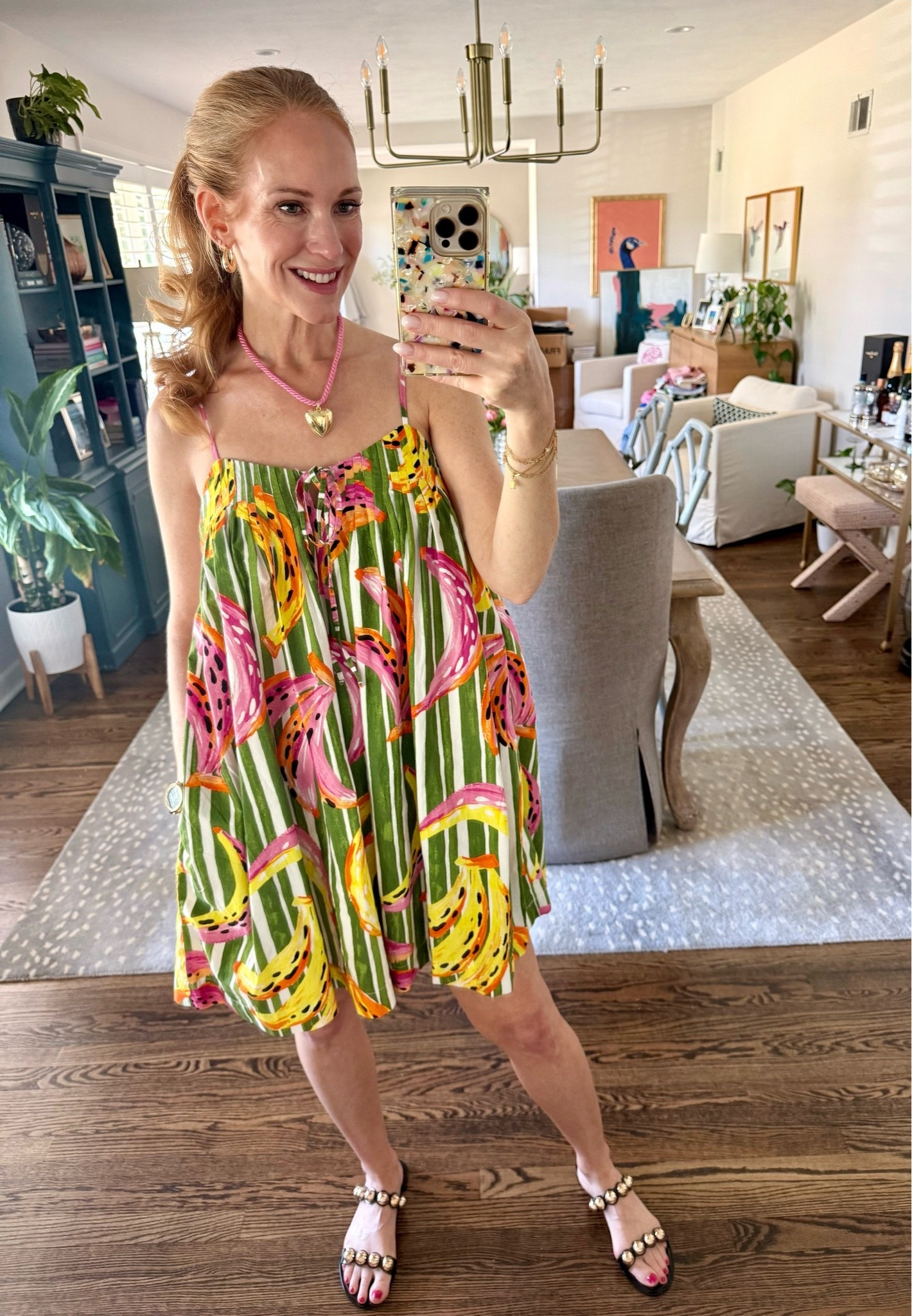 The @Walmart banana dress is under $25! It’s the cutest pattern and has pockets. Runs big, I’m in a XS

#LTKSeasonal #LTKootd #LTKSaleAlert