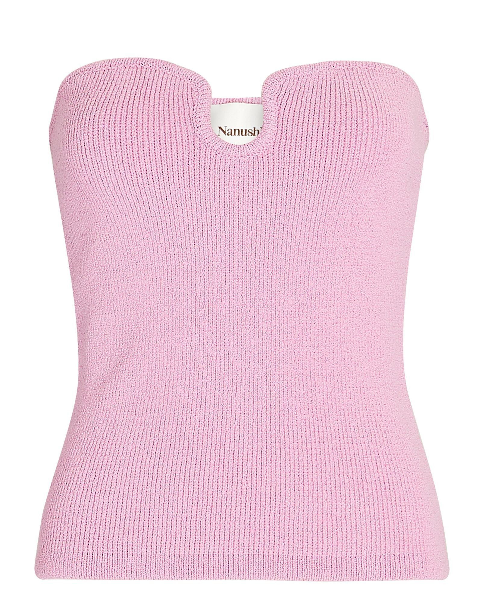 Chrissie Strapless Cotton-Blend Top | INTERMIX