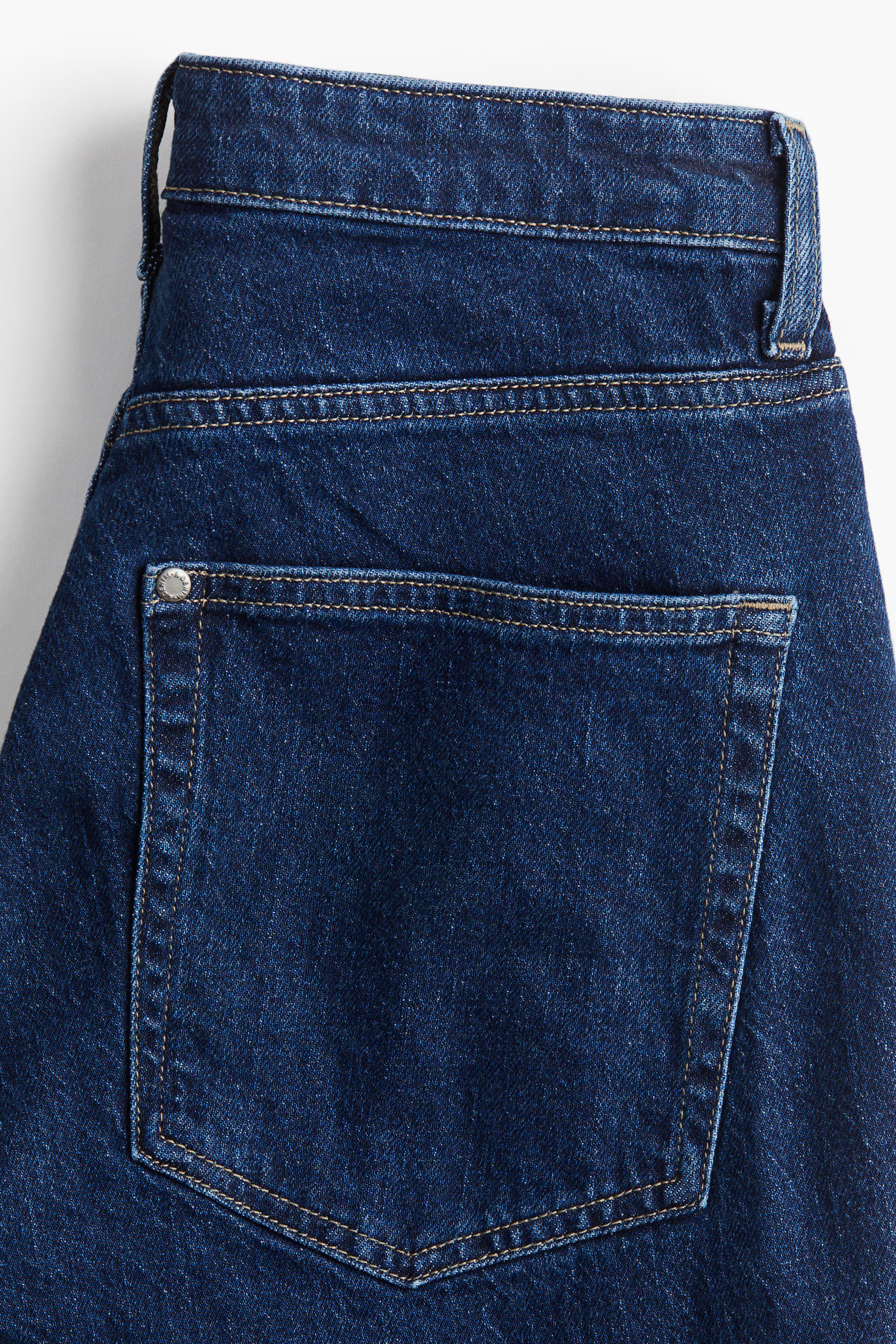 Curvy Fit Flared High Jeans - Dark denim blue - Ladies | H&M US | H&M (US + CA)