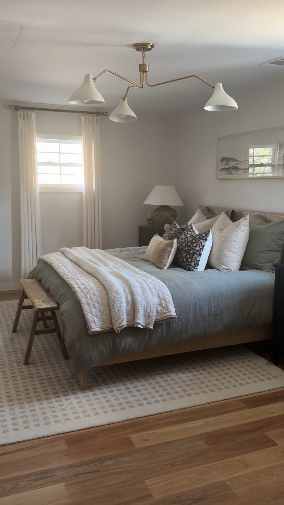 Master bedroom decor, cozy bedroom decor ideas, home decor inspiration, bedding, bedroom rug, nightstands, neutral bedroom 

#LTKGiftGuide #LTKSaleAlert #LTKHome