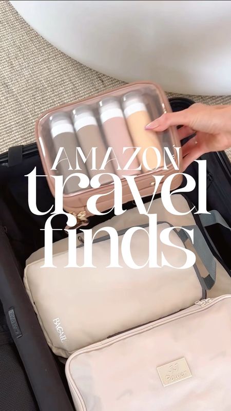 Amazon travel finds.

Aesthetic silicone toiletry tubes, bra and underwear packing cube, compression packing cubes to save space.

travel favorites, travel must haves, travel hacks

#LTKtravel #LTKunder50 #LTKSeasonal