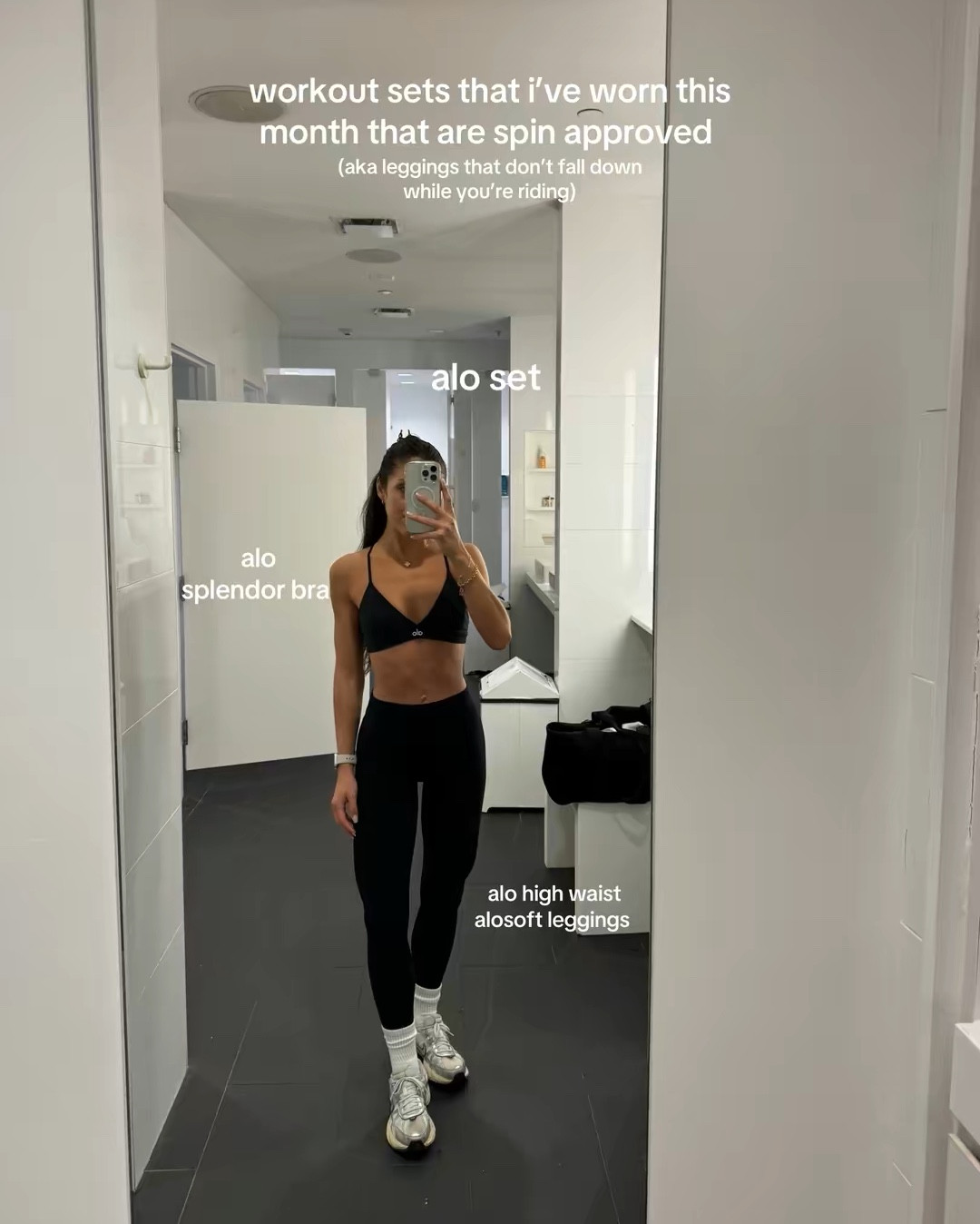 i determine how good leggings are based on if they fall down at soulcycle🫡

#LTKActive #LTKootd