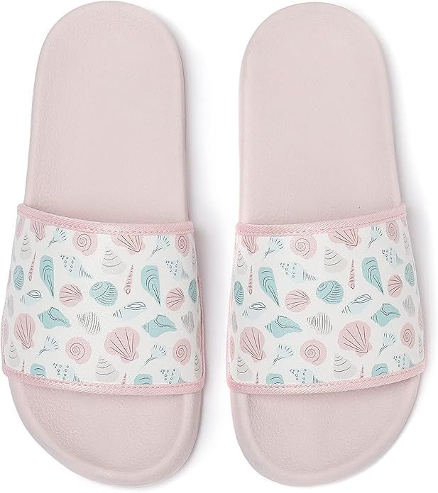 Veittes Kid's Slide Sandals, Girl's Pool Water Shoes Fruit Printed for Younger Older Children. | Amazon (US)