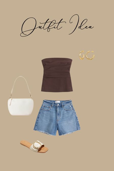 Outfit idea- casual style- Abercrombie style- neutral style- target style- casual summer outfits- 