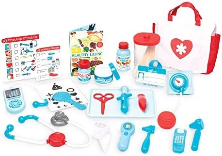 Melissa & Doug Get Well Doctor’s Kit Play Set – 25 Toy Pieces - Doctor Role Play Set, Doctor ... | Amazon (US)