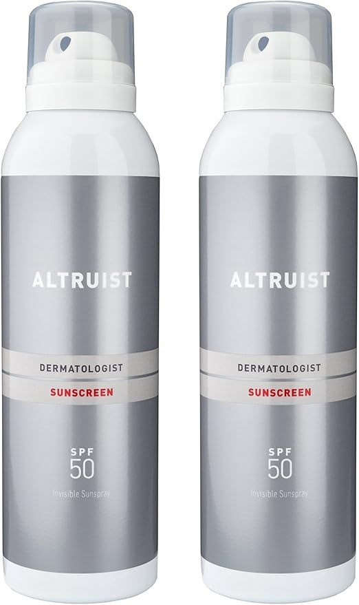 ALTRUIST. Dermatologist Invisible Sunspray SPF 50 – high UVA / UVB protection by Dr Andrew Birn... | Amazon (UK)