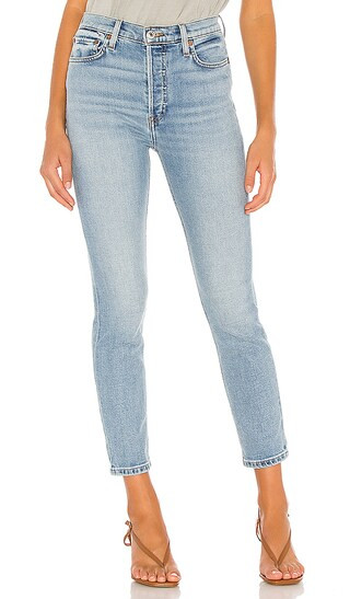 90s High Rise Ankle Crop | Revolve Clothing (Global)
