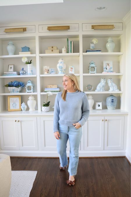 This dusty blue sweater by Lake is so cozy! I love the quality, luxe feel, and button details on the collar, and the fit   

#LTKGiftGuide #LTKhome #LTKfindsunder100