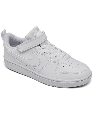 Nike Little Kids Court Borough Low Recraft Adjustable Strap Casual Sneakers From Finish Line - Ma... | Macy's