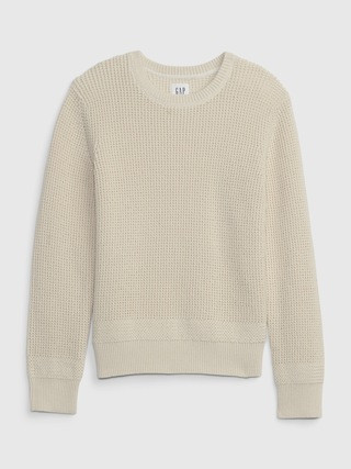 Kids Waffle Sweater | Gap (CA)