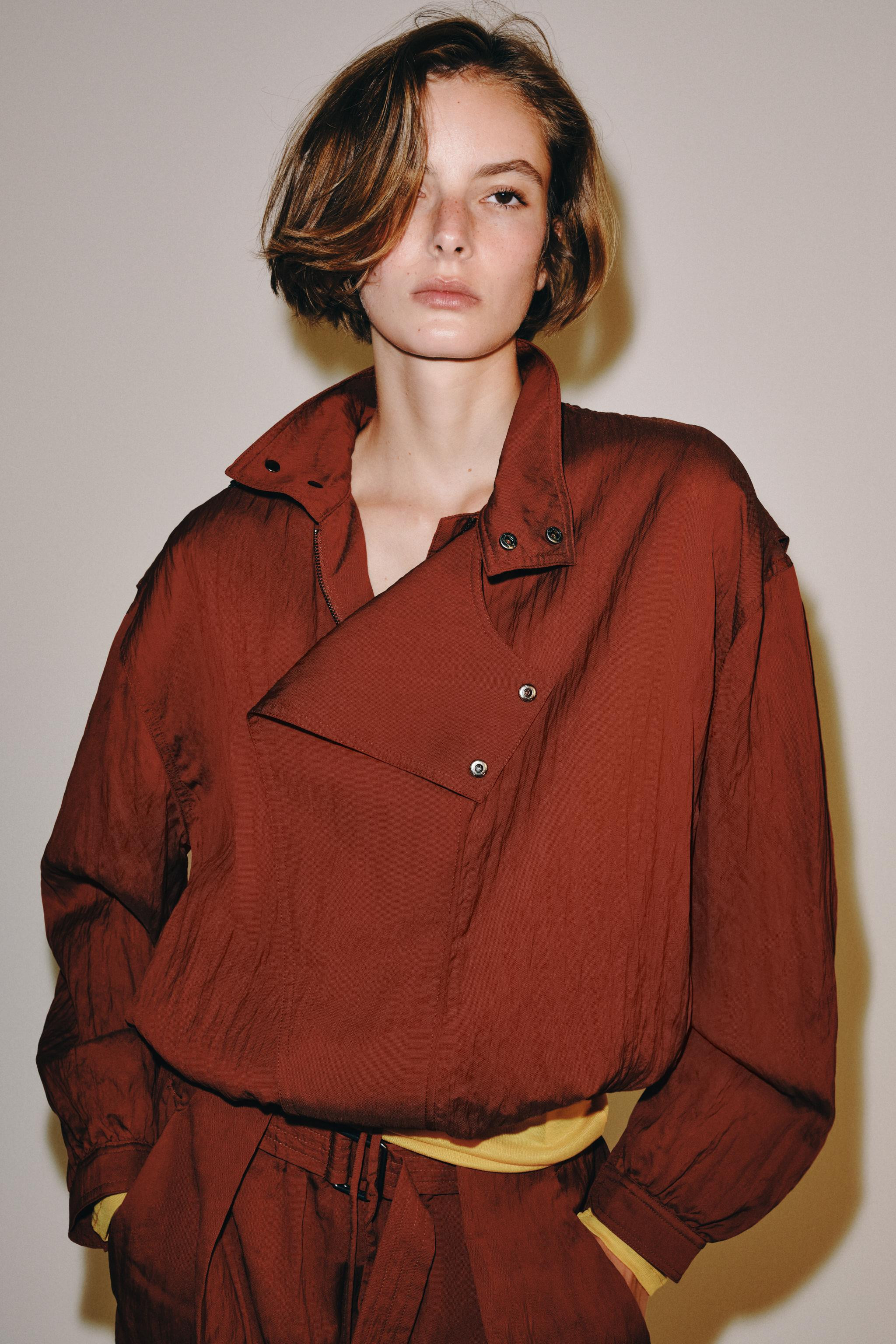 ZW COLLECTION WRAP JACKET | Zara US
