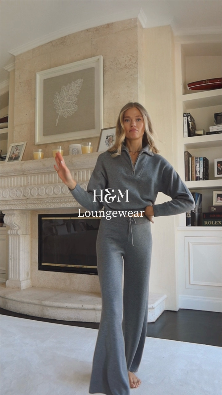 H&M Loungewear Haul 🩶 You can always count on me for a comfy matching set rec 😅 and these are all so good especially for a travel day

#h&m #tryon #loungewear #matchingsets 

#LTKootd #LTKvlog #LTKgrwm