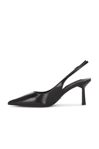 Baz Sling Back in Black Hi Shine | Revolve Clothing (Global)