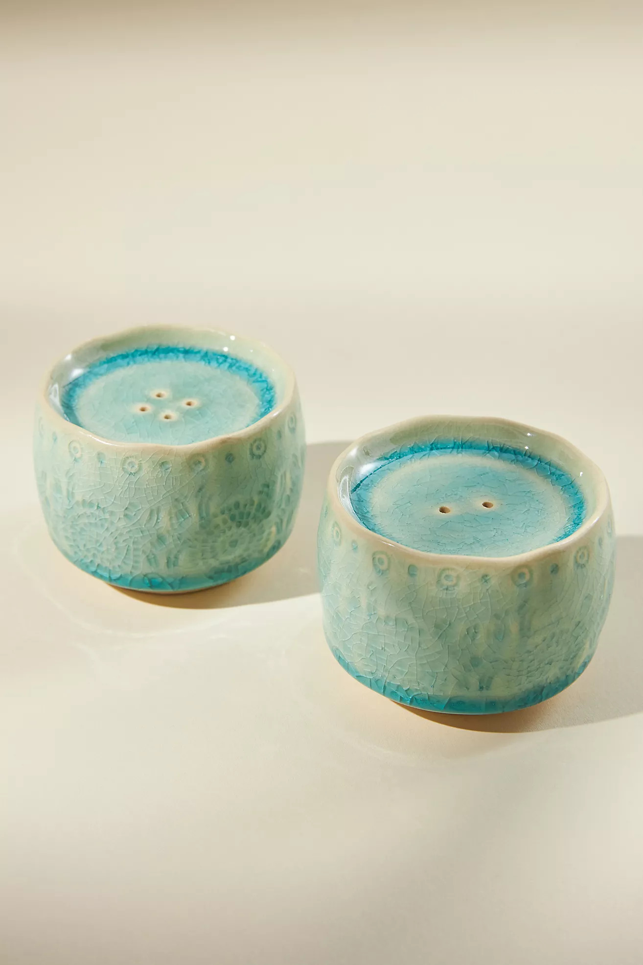 Old Havana Salt & Pepper Shakers | Anthropologie (US)