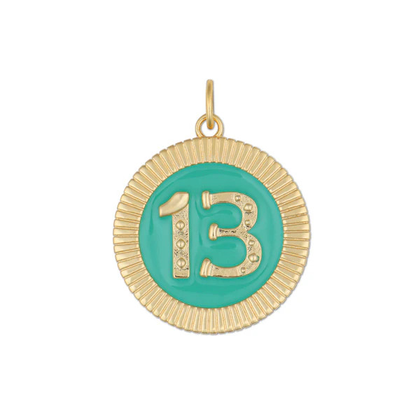 Lucky 13 Green Poker Chip | HART