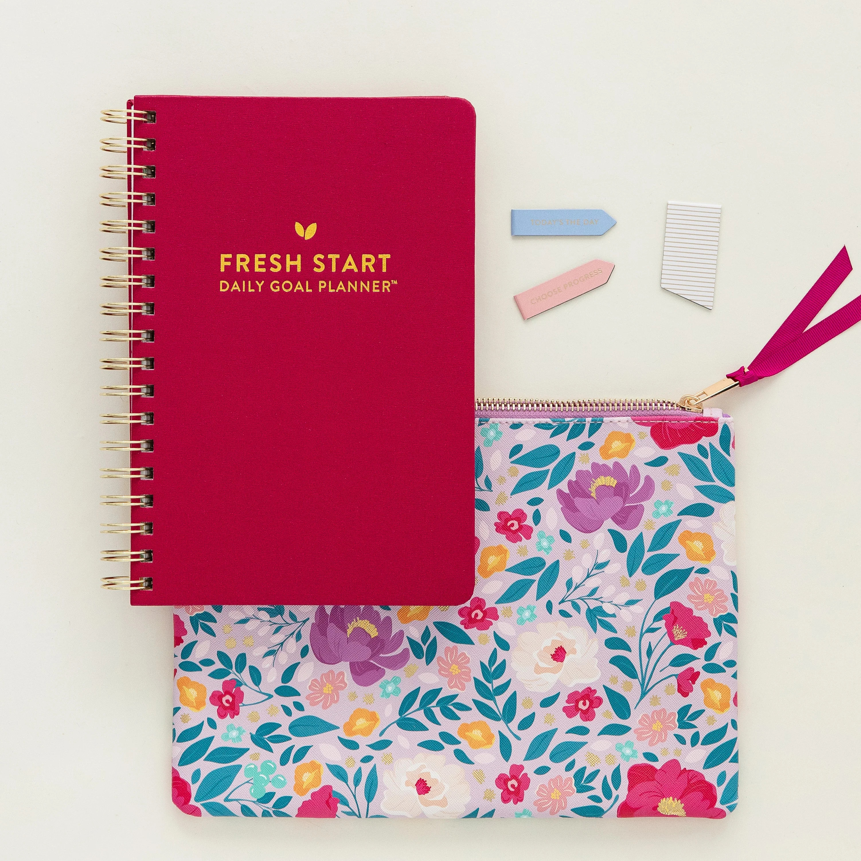 Fresh Start Daily Goal Planner® | Berry | Cultivate What Matters