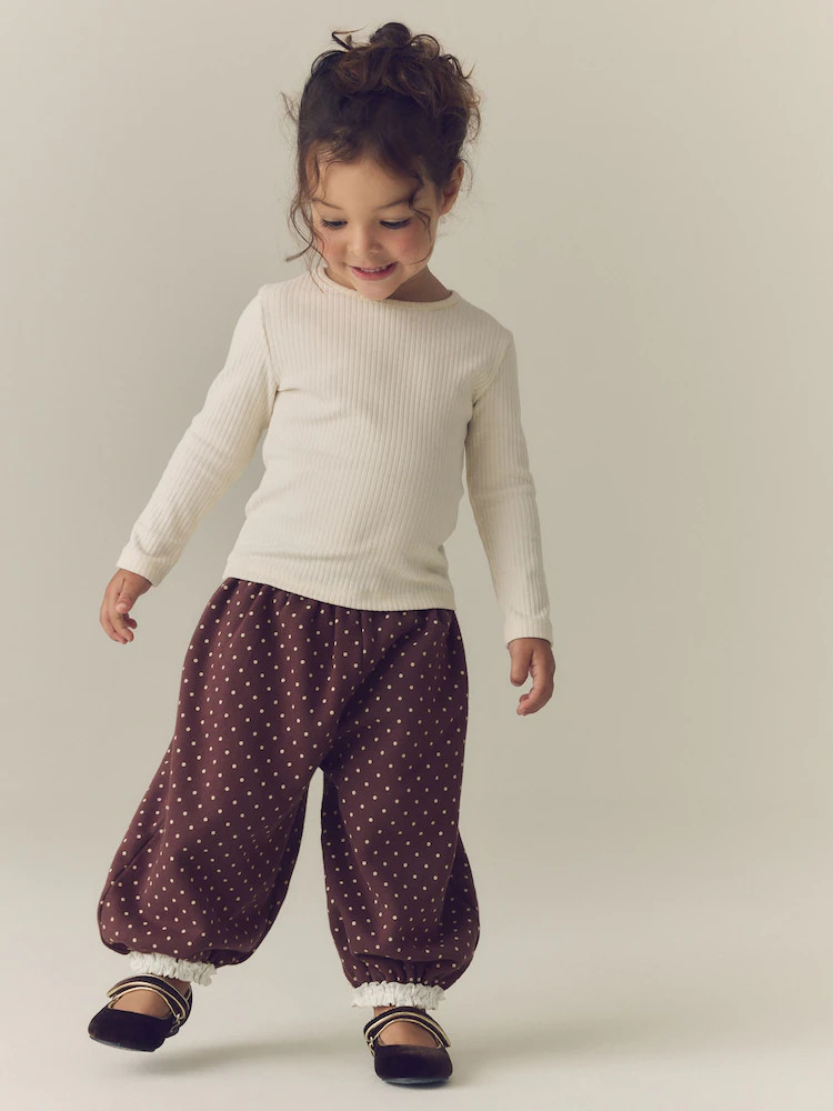 Brown Spot Bloomer Trousers (3mths-7yrs) | Next US