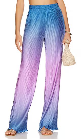 Dante Ombre Wide Leg Pant in Sheer Lilac Ombre | Revolve Clothing (Global)