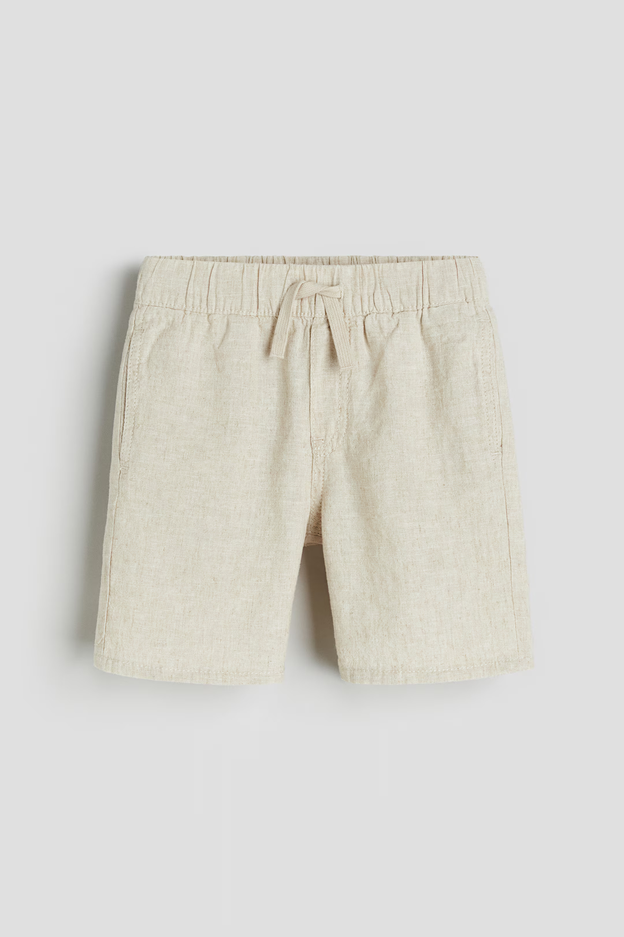 Linen-blend Pull-on Shorts | H&M (US + CA)
