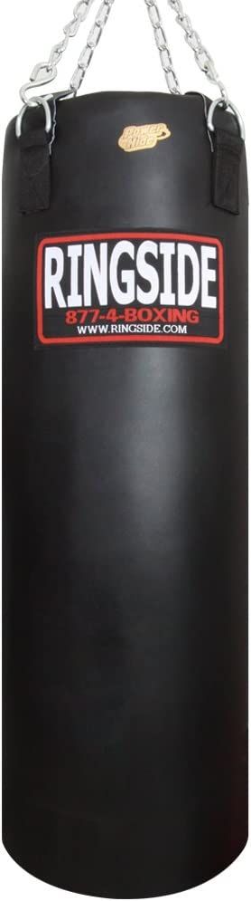 Ringside 100-pound Powerhide Boxing Punching Heavy Bag (Soft Filled) Black, 100 LBS | Amazon (US)