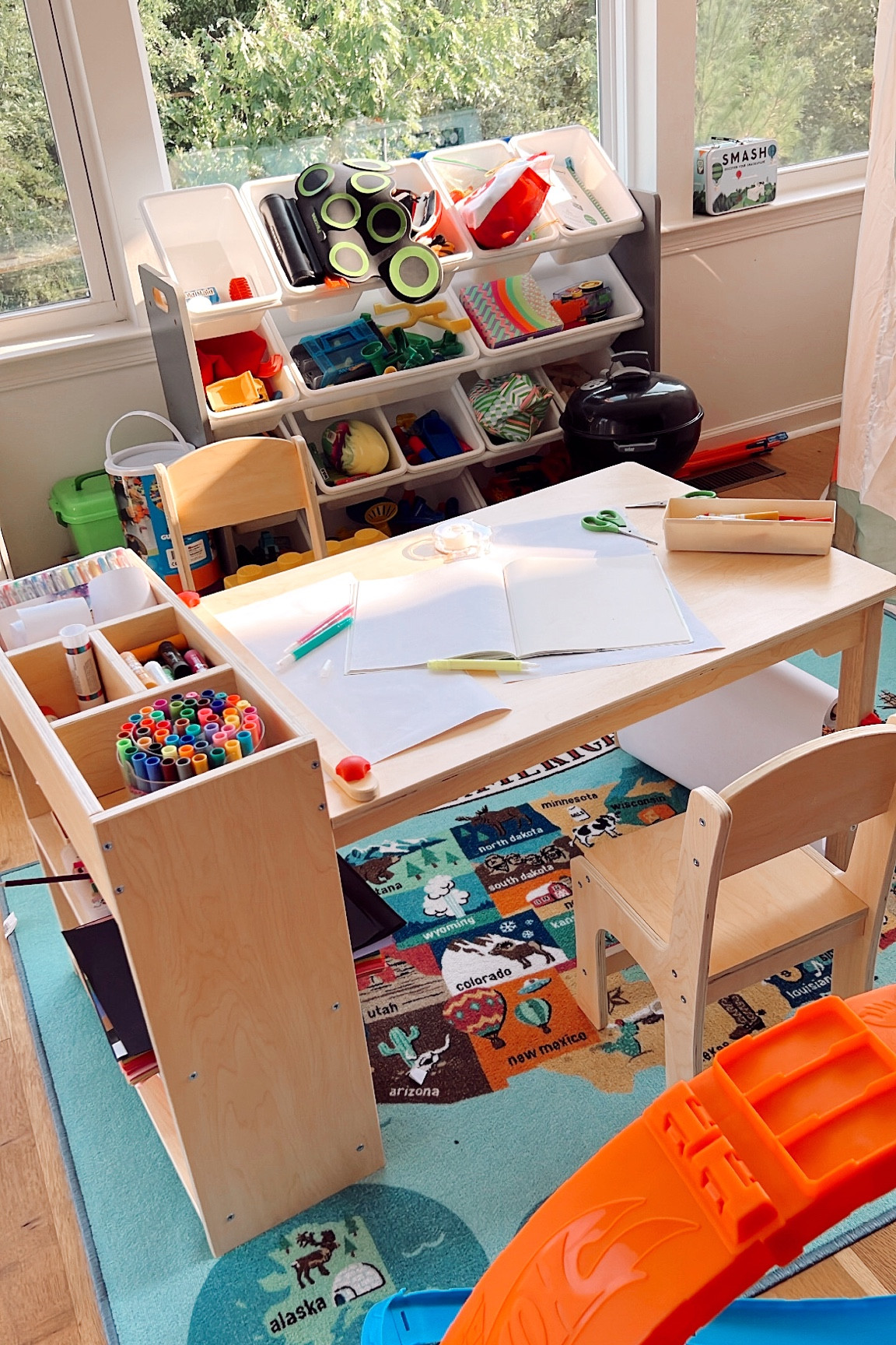 Miles’ art desk 

#LTKkids