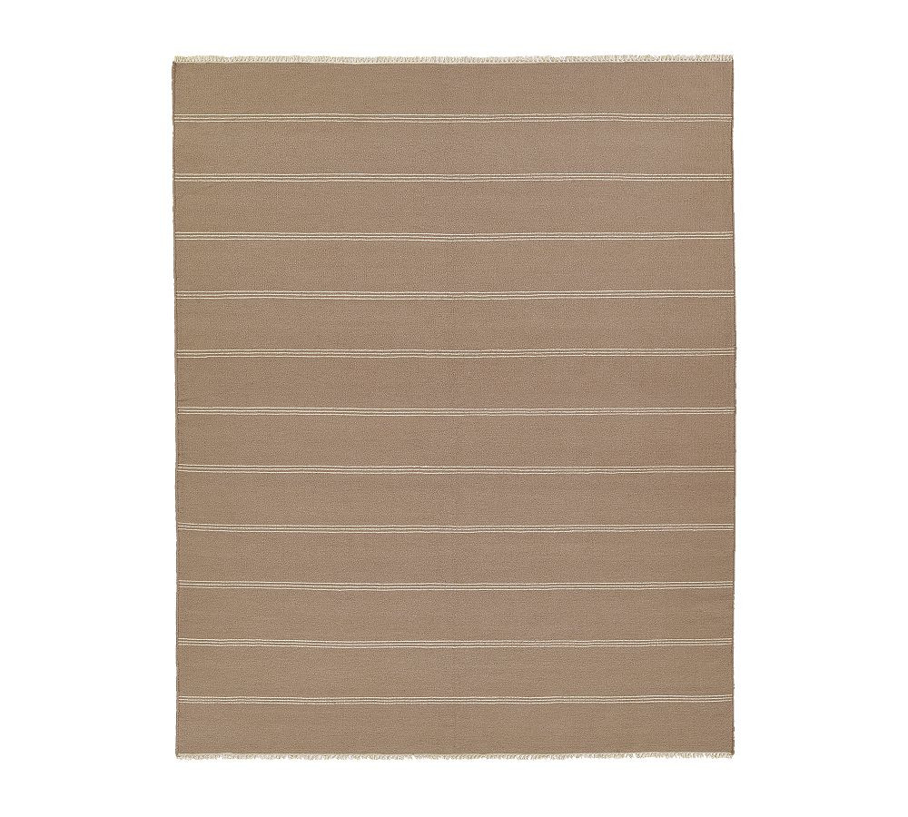 Pure Salt Caseres Handwoven Wool Rug | Pottery Barn (US)