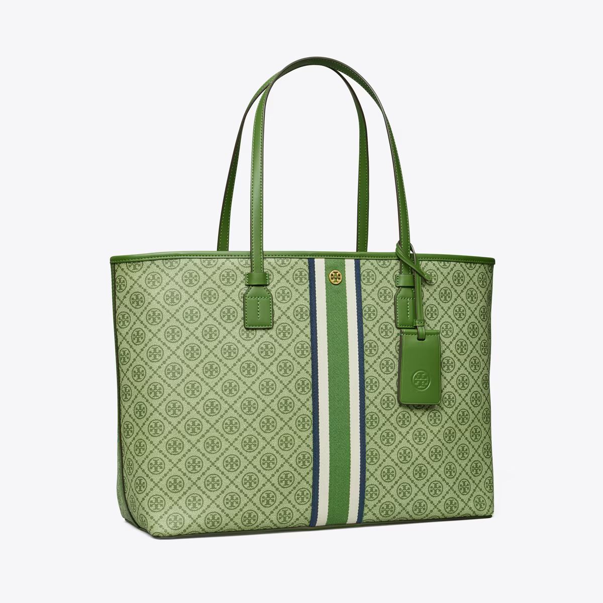 T Monogram Coated Canvas Tote Bag | Tory Burch (US)